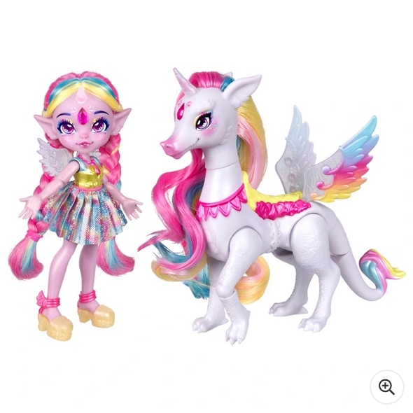 Magic Mixies Pixlings Unia & Rainbow Star Shimmerverse Series