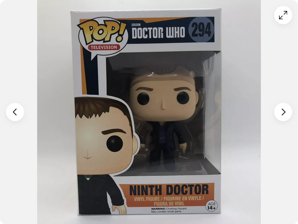 Funko POP Doctor Who Television Ninth Doctor Vinyl Figure #294