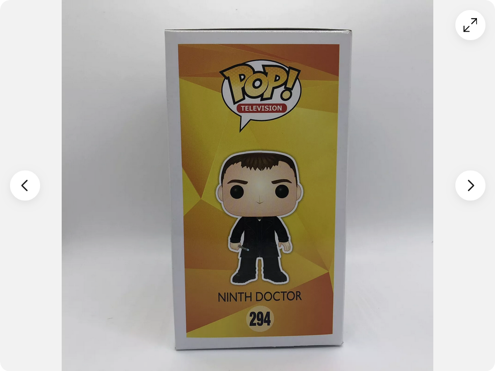 Funko POP Doctor Who Television Ninth Doctor Vinyl Figure #294