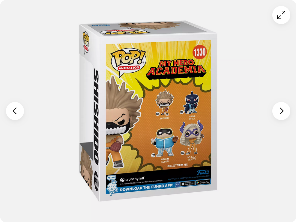 Funko POP! Anime Shishido (Baseball) My Hero Academia #1330