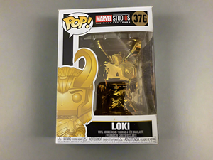 Funko Pop Marvel Studios Loki Gold Chrome Action Figure - 376