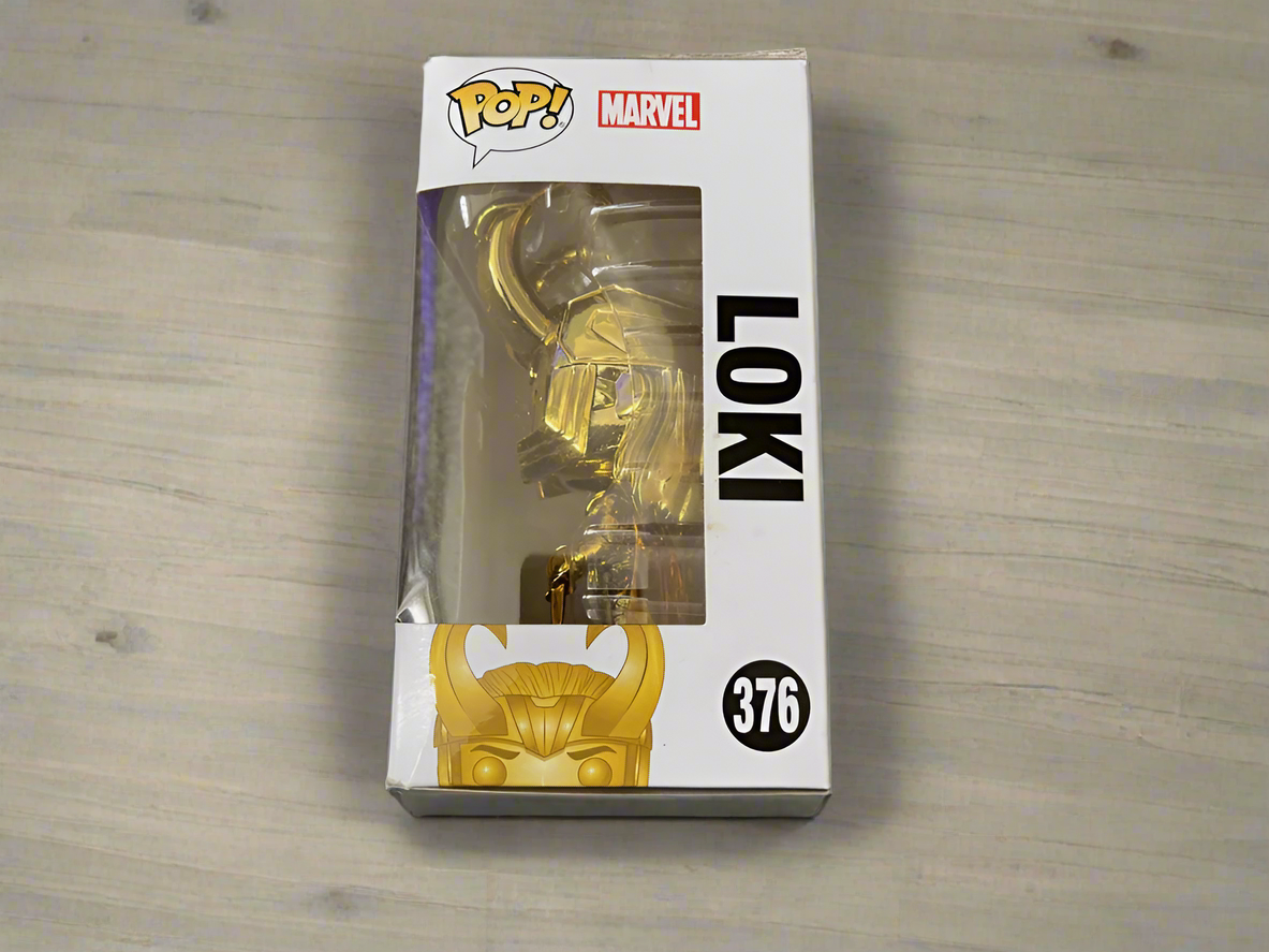 Funko Pop Marvel Studios Loki Gold Chrome Action Figure - 376