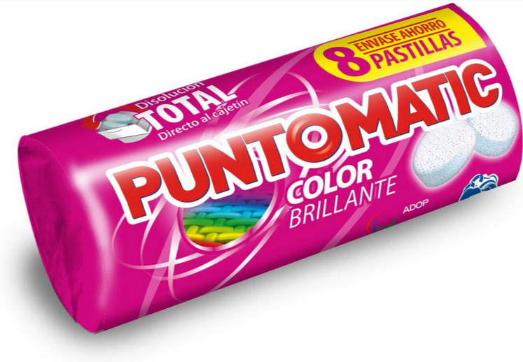 Washing Tablets  Puntomatic Colour (8 Pieces)