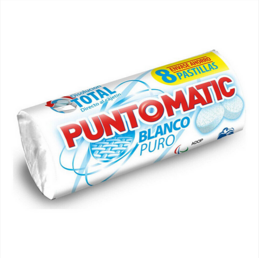 Detergent Puntomatic White clothes (whites) (8 pieces)