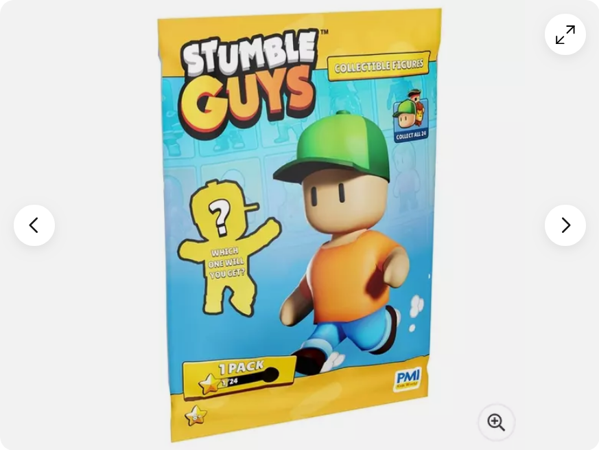 Stumble Guys 5cm Collectible Figures Mystery Bag 1 Supplied