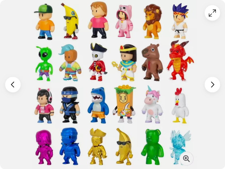 Stumble Guys 5cm Collectible Figures Mystery Bag 1 Supplied