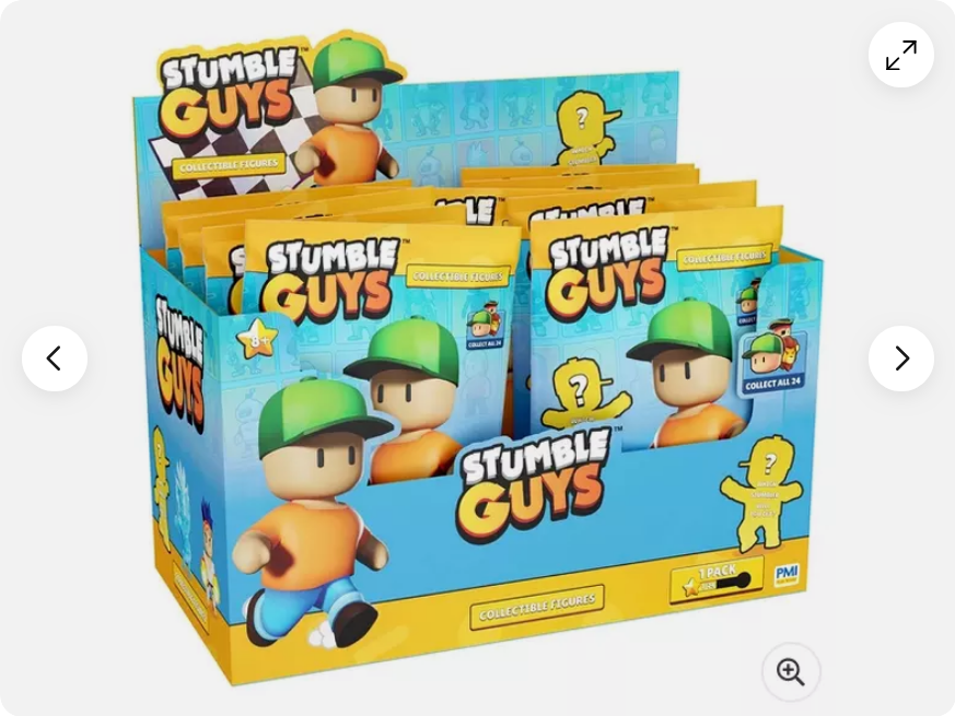 Stumble Guys 5cm Collectible Figures Mystery Bag 1 Supplied