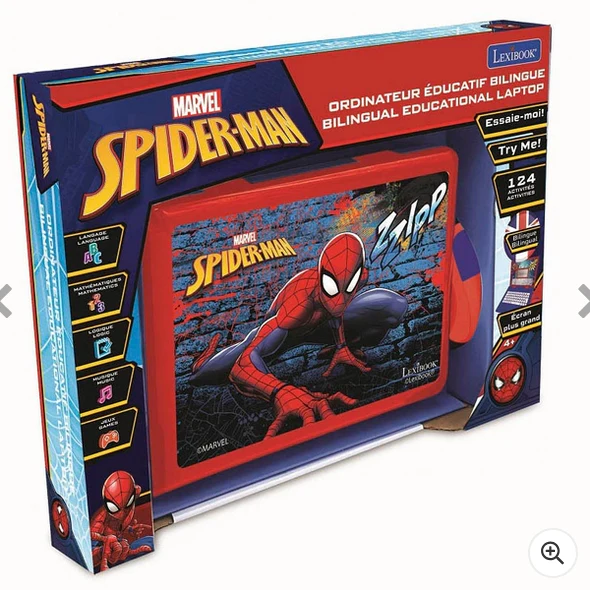 Lexibook Spider-Man Bilingual Laptop