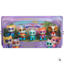 Load image into Gallery viewer, Disney Junior SuperKitties Hero Squad Figure Set