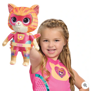 Disney Junior SuperKitties Su-Purr Charged Ginny to the Rescue Plush