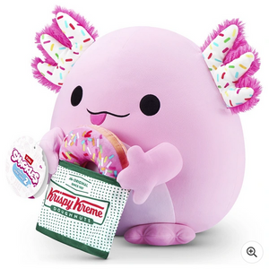 Snackles Series 2 Snackles Axolotl with Krispy Kreme Donut By Zuru