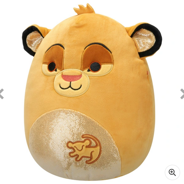 Original Squishmallows 20cm Simba Disney Squishmallows Plush