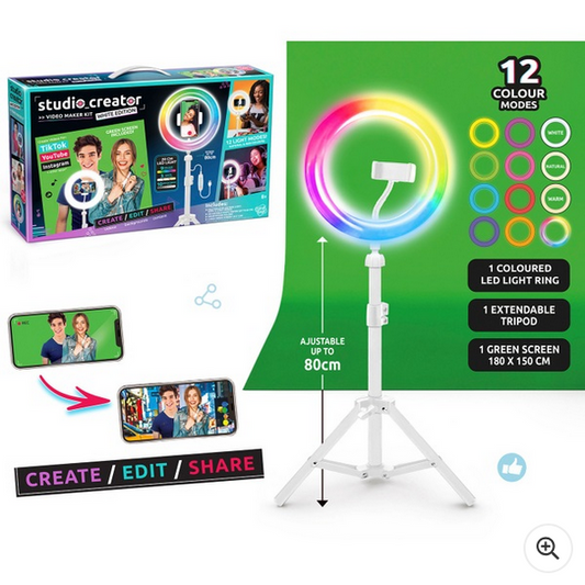 Studio Creator Video Making Ultimate Kit White