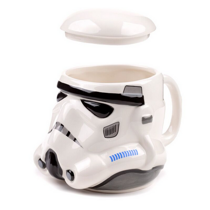 Original Stormtrooper Helmet Mug with Lid | Shepperton Design Studios | Boxed Star Wars Gift