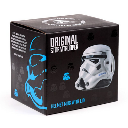 Original Stormtrooper Helmet Mug with Lid | Shepperton Design Studios | Boxed Star Wars Gift