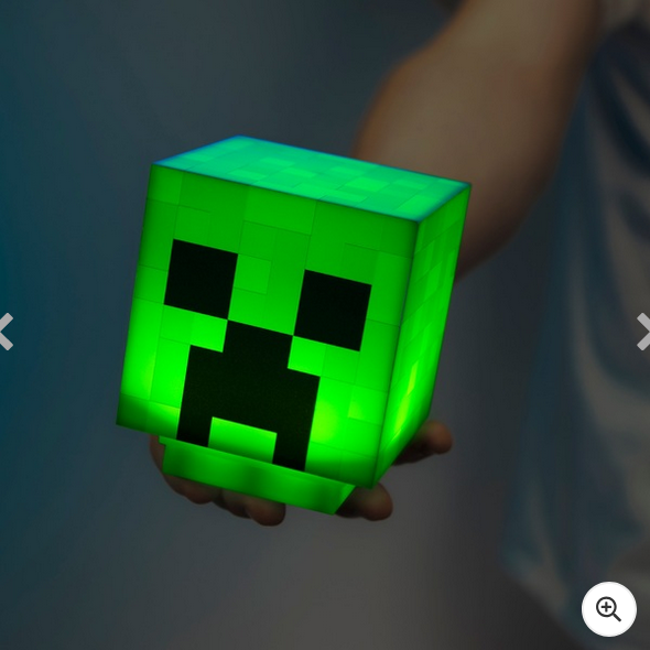 Minecraft Creeper Light Makes Creeper Sounds When Turned On Green