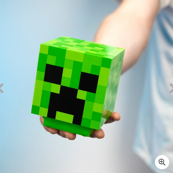 Minecraft Creeper Light Makes Creeper Sounds When Turned On Green