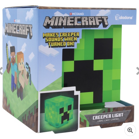 Minecraft Creeper Light Makes Creeper Sounds When Turned On Green