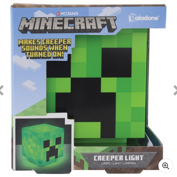 Minecraft Creeper Light Makes Creeper Sounds When Turned On Green