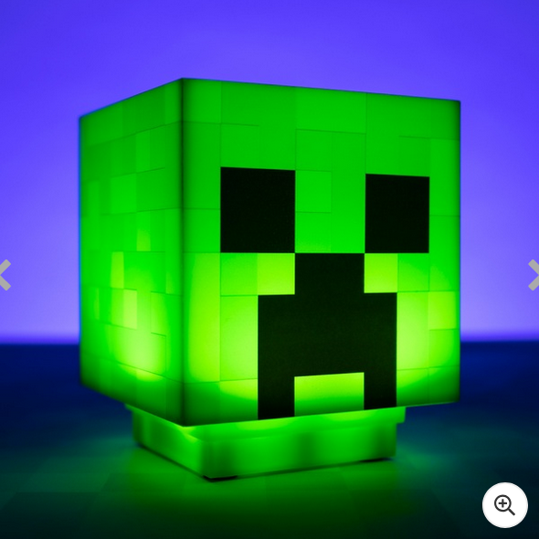 Minecraft Creeper Light Makes Creeper Sounds When Turned On Green