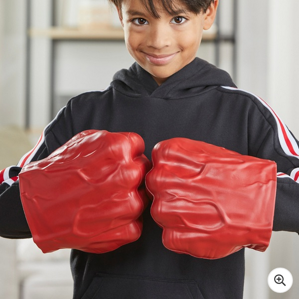 Marvel Avengers Captain America: Brave New World Red Hulk Gamma Smash Fists