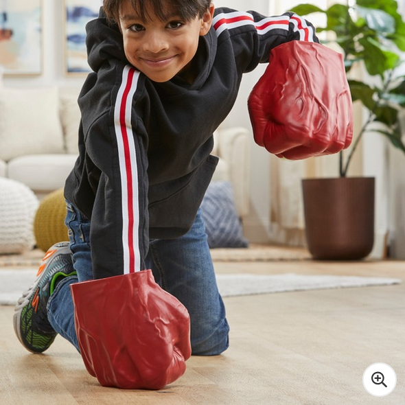 Marvel Avengers Captain America: Brave New World Red Hulk Gamma Smash Fists