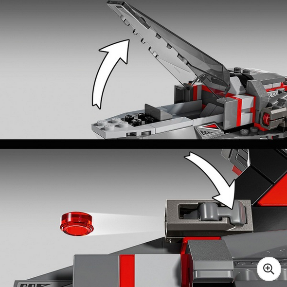 LEGO Marvel 76292 Captain America vs. Red Hulk Battle Set