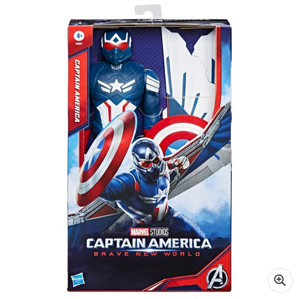 Marvel Avengers Captain America: Brave New World Titan Hero Deluxe Action Figure