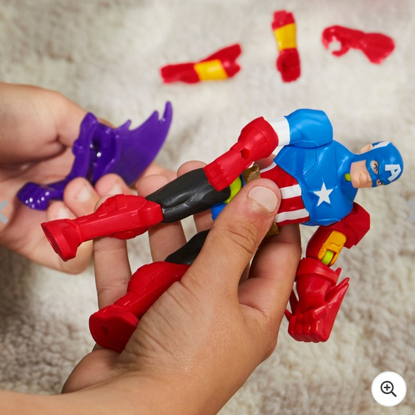 MixMashers Marvel Captain America Action Figure 12cm