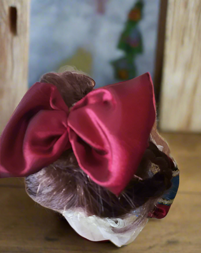 16 Inch Porcelain Doll In Snow White Outfit Boxed