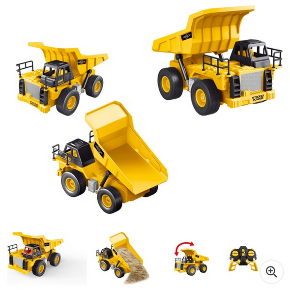 Remote Control Construction Dump Truck 1:24 Scale