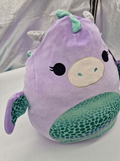 Squishmallows Purple Drow Dragon 50cm Plush