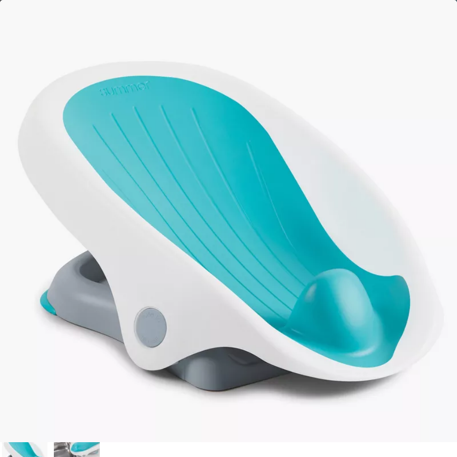 Summer Infant Clean Rinse Baby Bather Blue