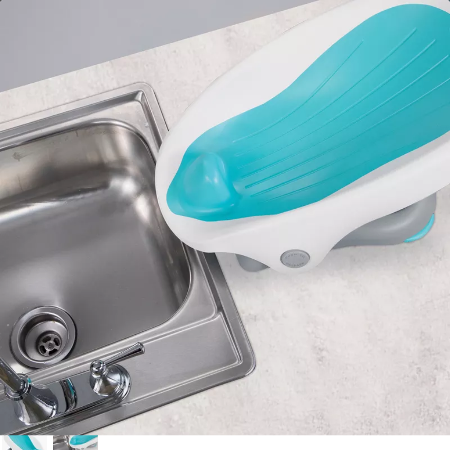 Summer Infant Clean Rinse Baby Bather Blue