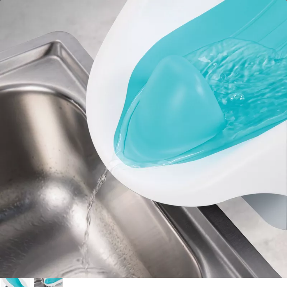 Summer Infant Clean Rinse Baby Bather Blue