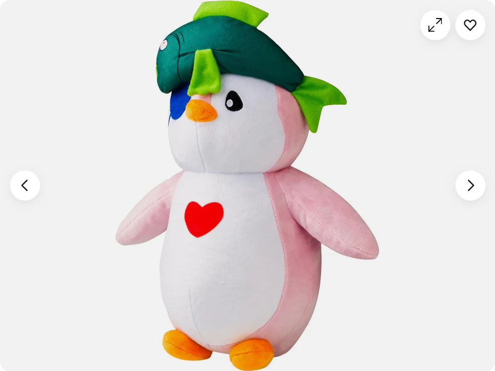 Pudgy Penguins Fish Outfit Huggable Plush