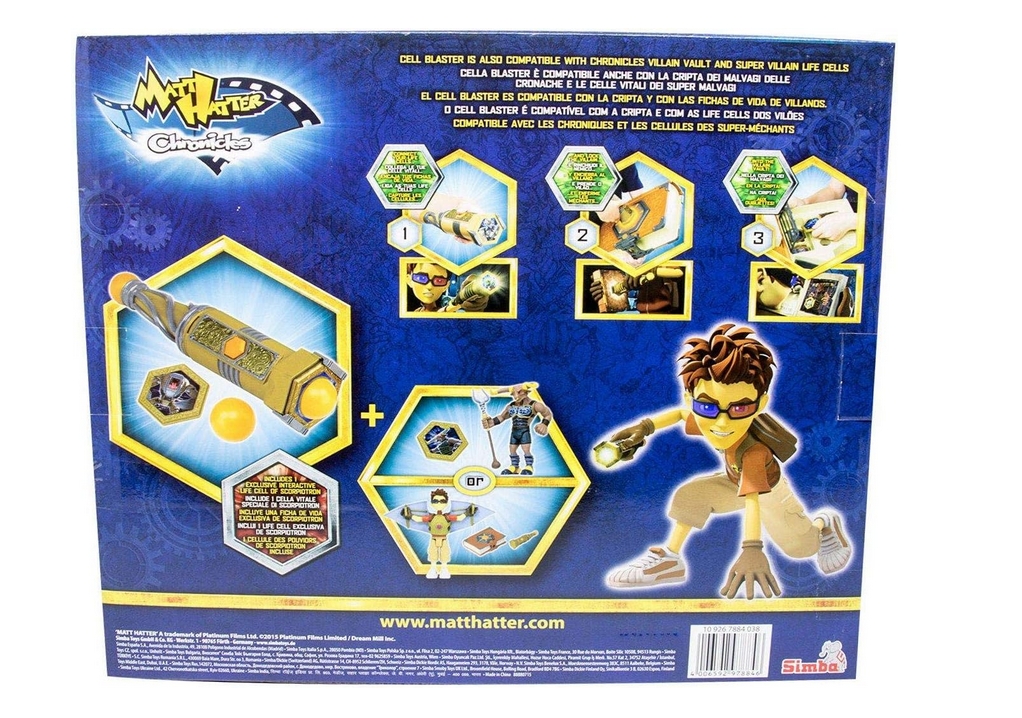 Matt Hatter Cell Blaster Playset featuring the Minotaur