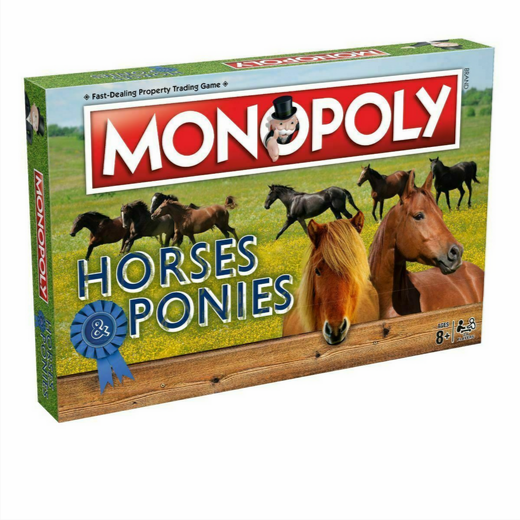 Monopoly Horses and Ponies Edition Family Board Game