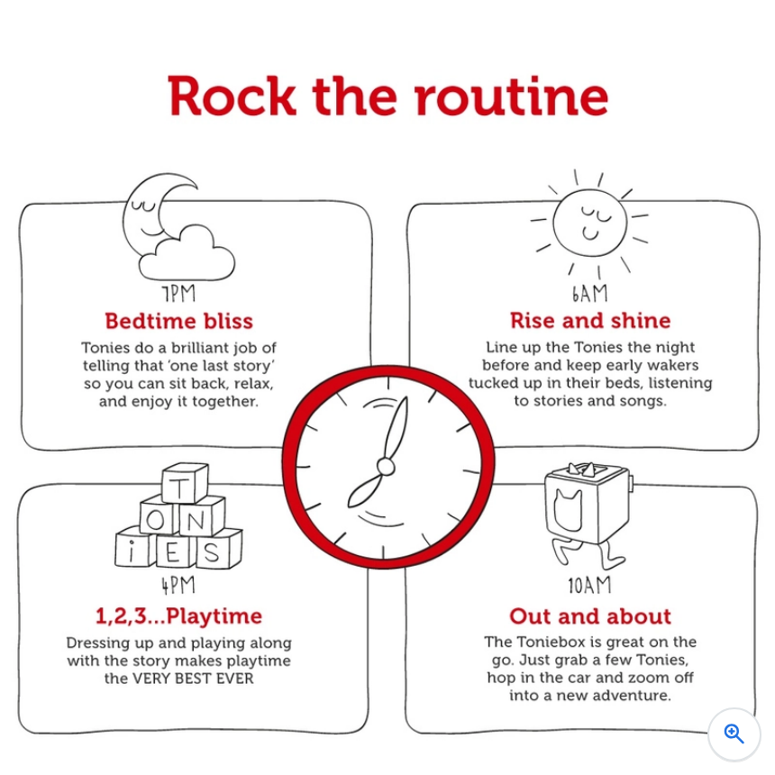 Tonies Toniebox Starter Set Audio Speaker Light Blue