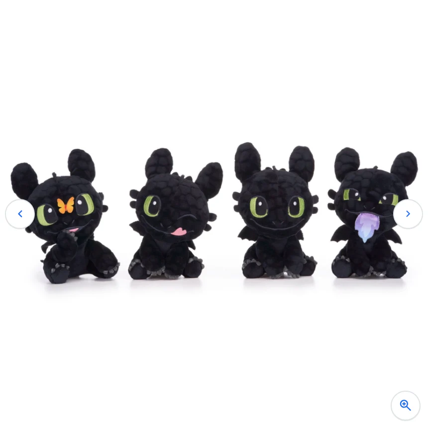 How To Train Your Dragon 18 cm Plush Toothless Expressions 1 Supplied