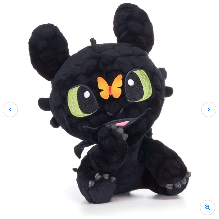 How To Train Your Dragon 18 cm Plush Toothless Expressions 1 Supplied