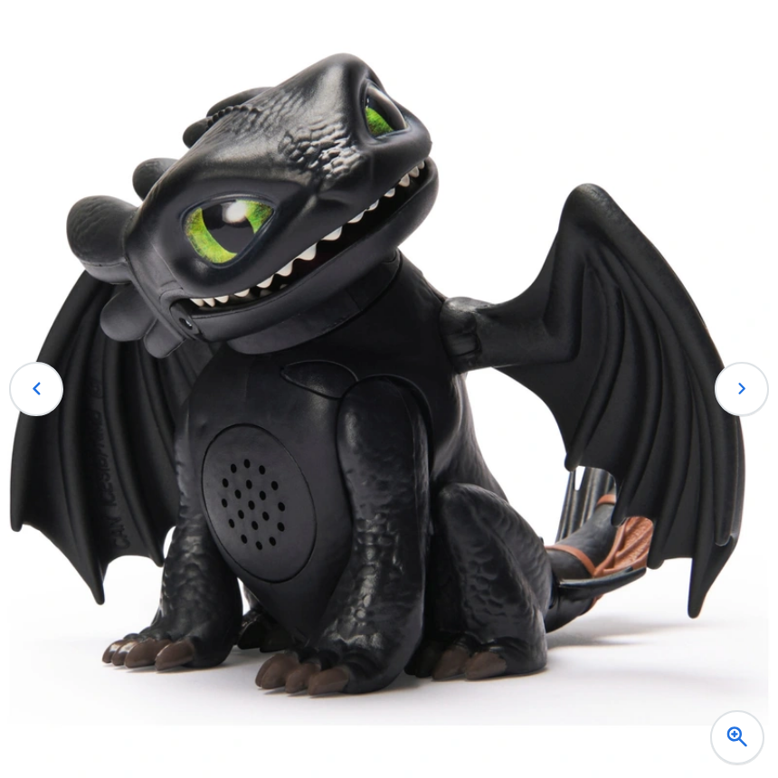 Dreamworks How to Train Your Dragon Interactive Figure Roaring Minis Toothless