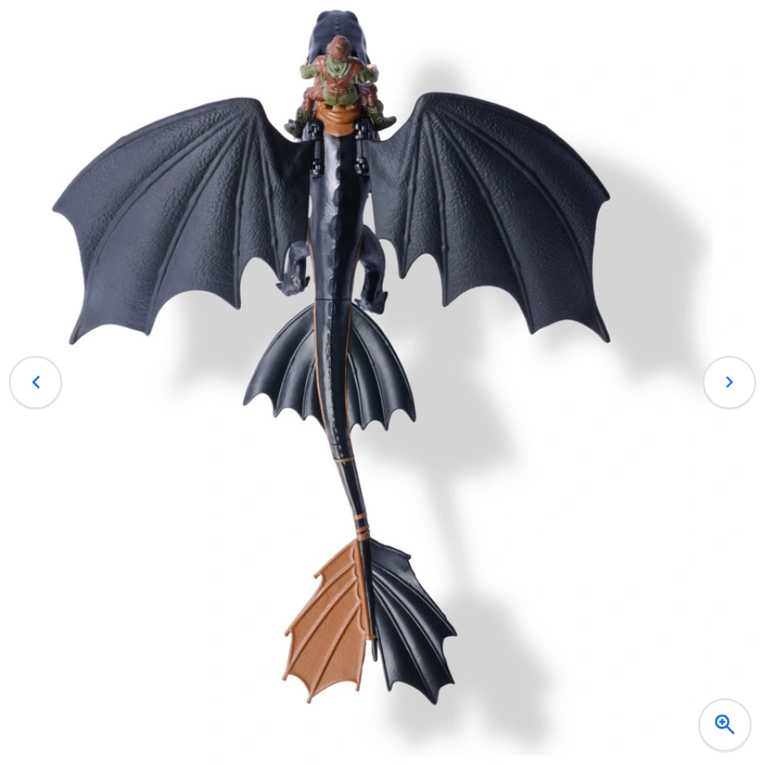 Dreamworks How to Train Your Dragon Action Figures Toothless & Hiccup 2 Pack