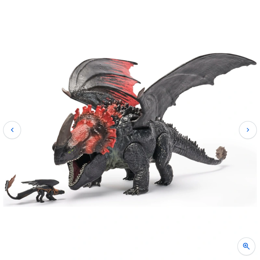 Dreamworks How to Train Your Dragon Action Figure Chomping Rampage Red Death