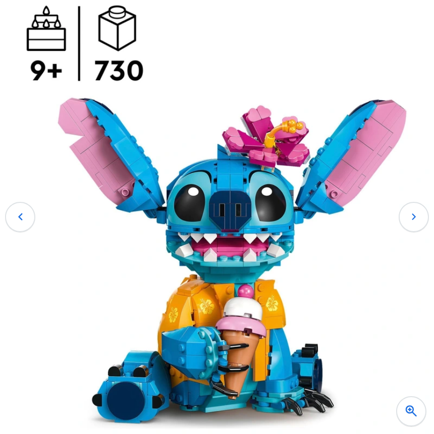 Disney LEGO 43249 Lilo & Stitch Set
