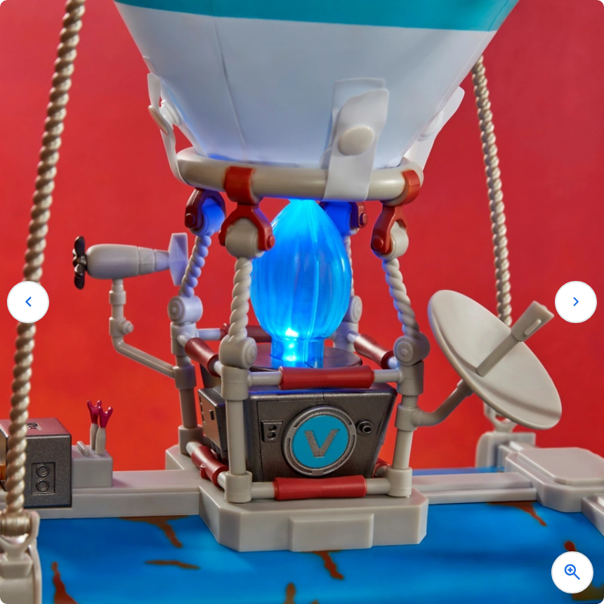 Fortnite Battle Bus with Jonesy Figure