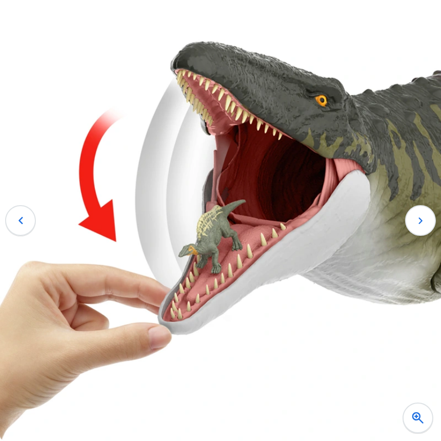 Jurassic World Rebirth Super Colossal Dinosaur Action Figure Mosasaurus