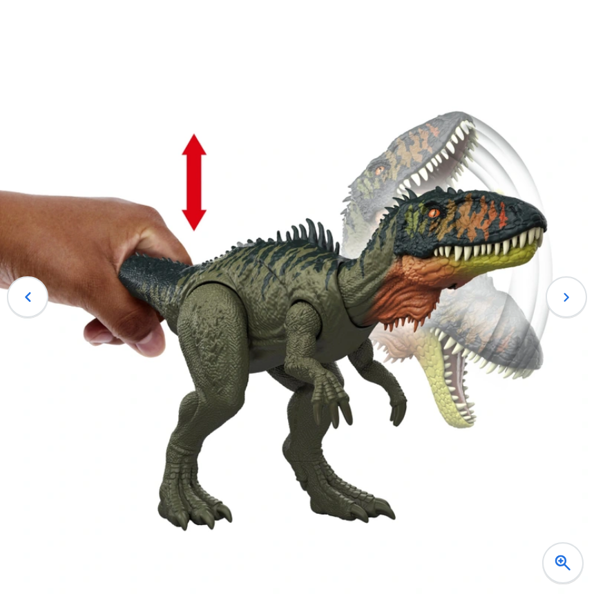 Jurassic World Rebirth Gigantic Thrashers Dinosaur Action Figure Tyrannotitan