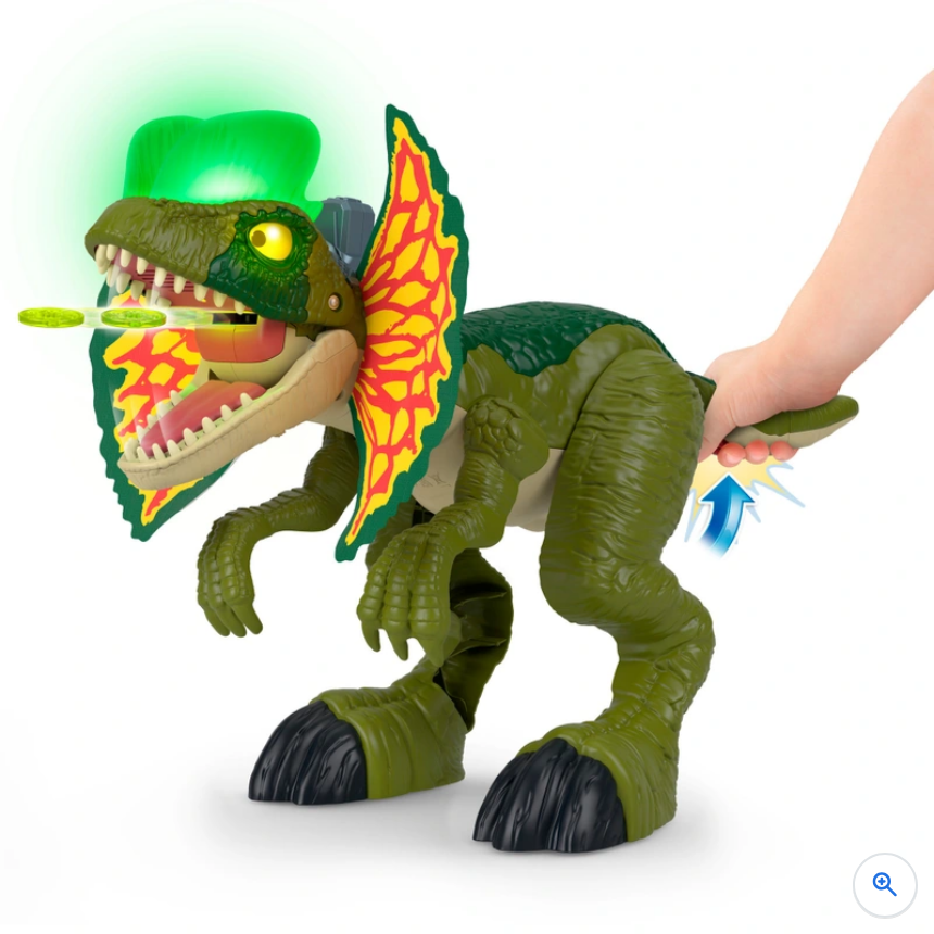 Imaginext Jurassic World Dinosaurs Attack Mode Dilophosaurus