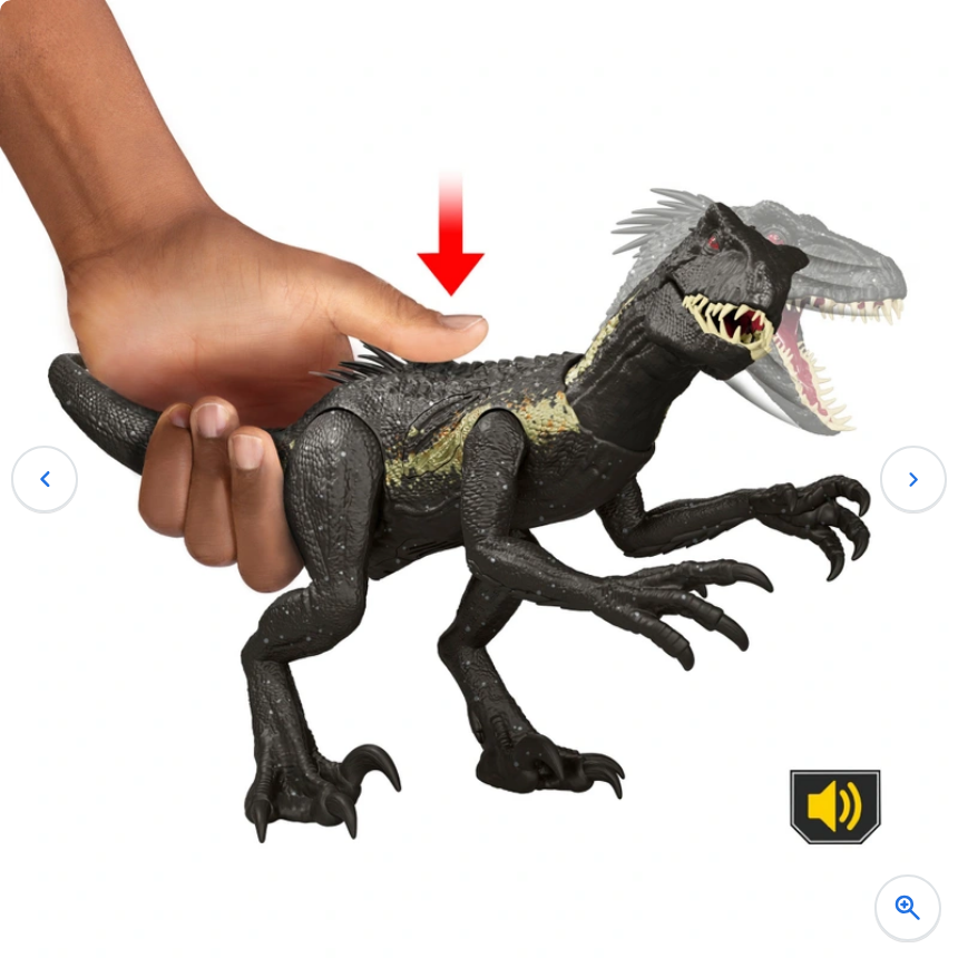 Jurassic World Dinosaur Action Figure Ultimate Damage Indoraptor